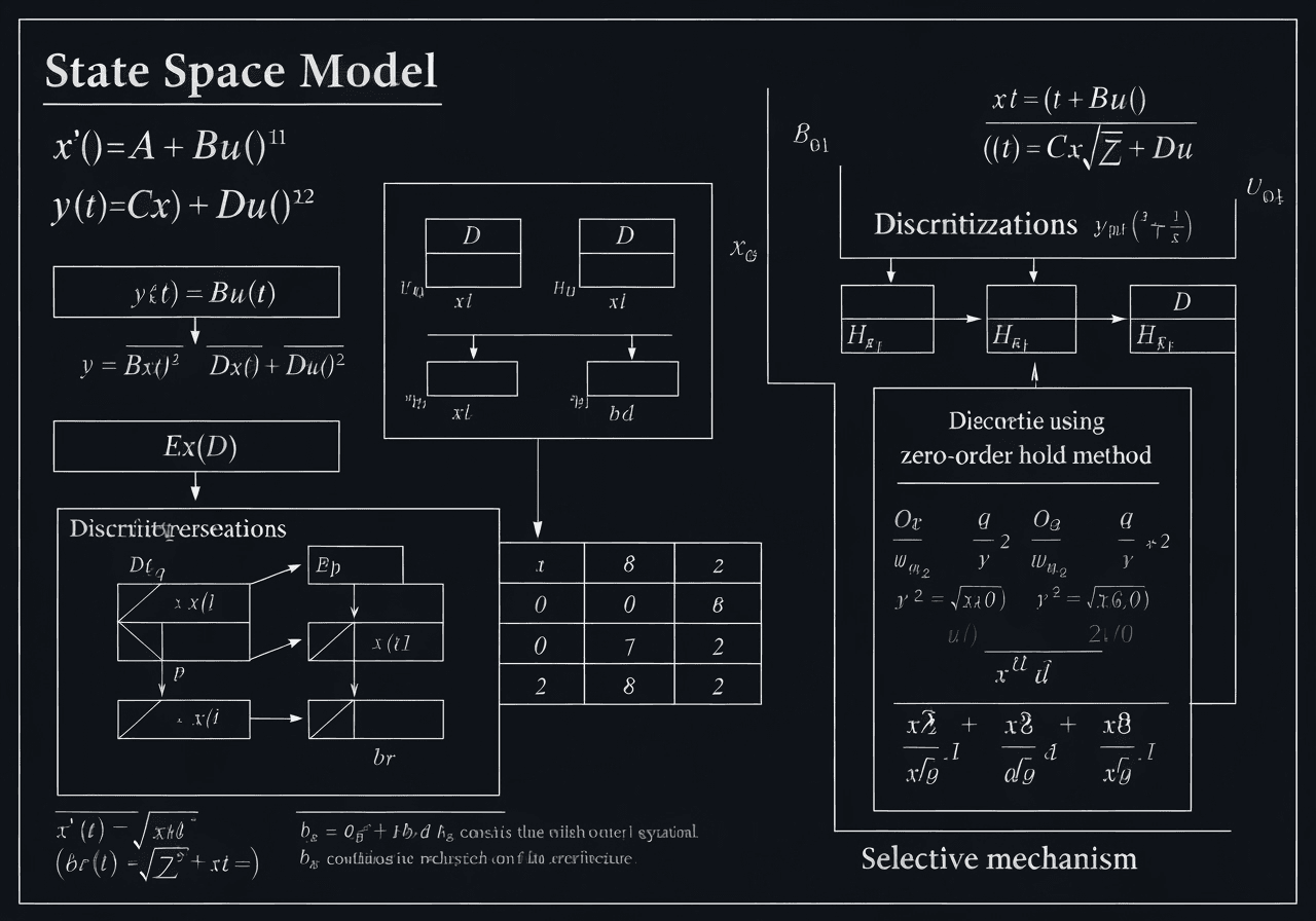State Space Model Mathematical Framework and Equations